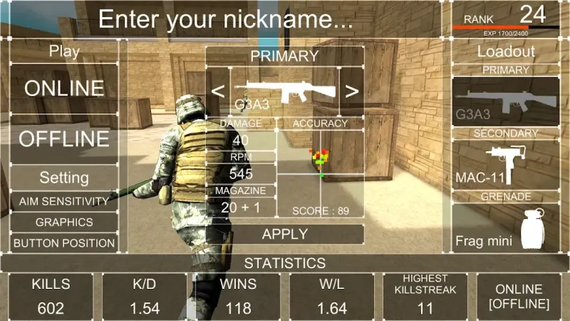 Squad Strike 3 : FPS 2.1 screenshot 3