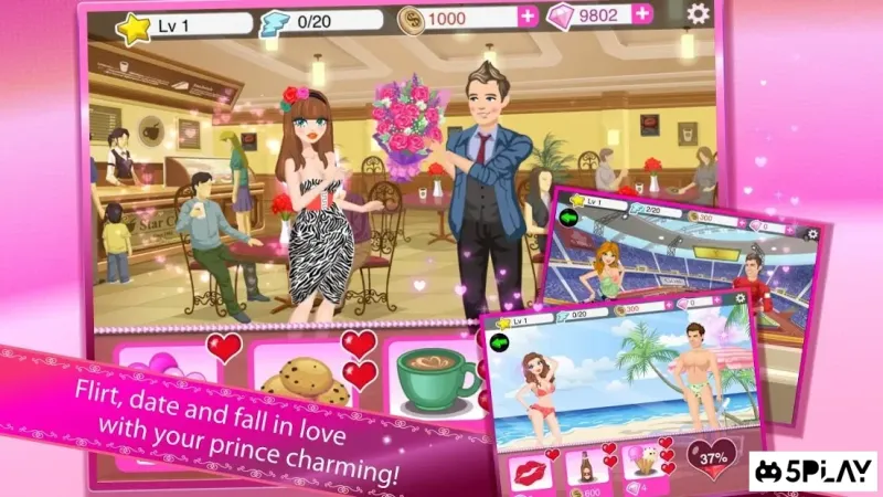 Star Girl: Valentine Hearts screenshot 3