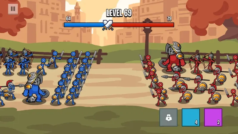 Stick Wars 2: Battle of Legions 2.5.1 screenshot 1