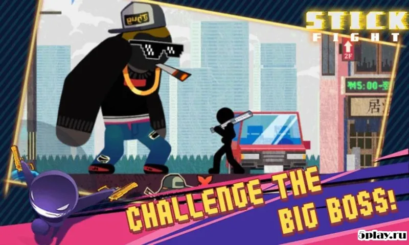 Stick Fight: Sin City screenshot 2