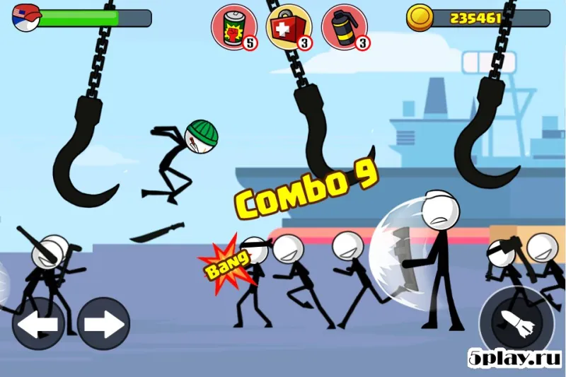 Stick soldier - Revenger - stickman warriors screenshot 1