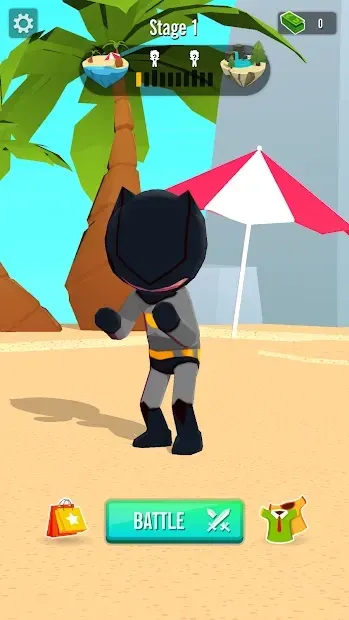 Stickman 3D - Уличный гангстер 1.0.1 screenshot 1