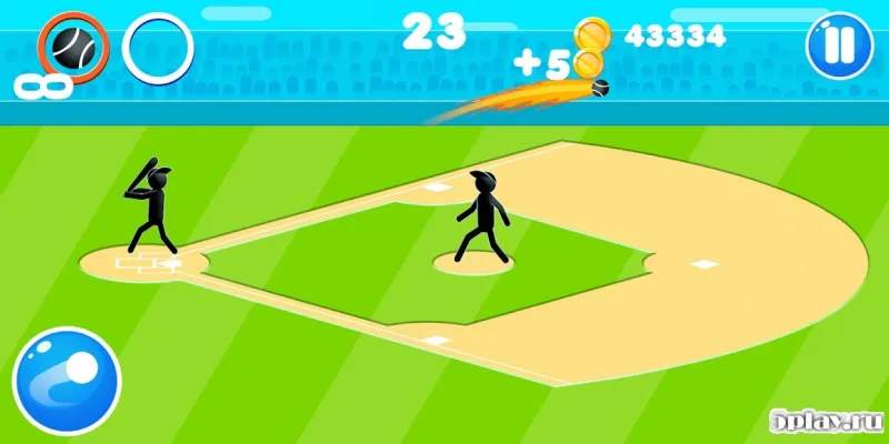 Stickman Baseball screenshot 1