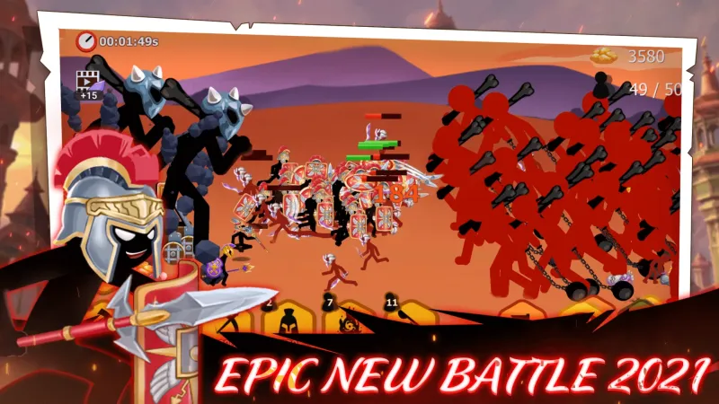 Stickman Battle 2: Empires War 1.0.4 screenshot 1