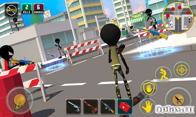 Stickman Battle Royale: Grand War screenshot 2