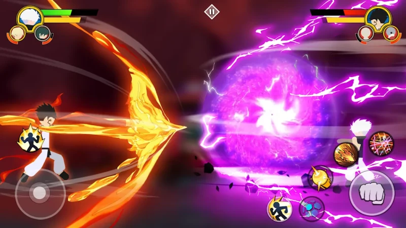 Stickman Cursed Fight 3v3 screenshot