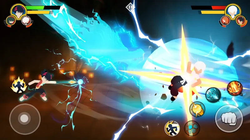 Stickman Cursed Fight 3v3 screenshot