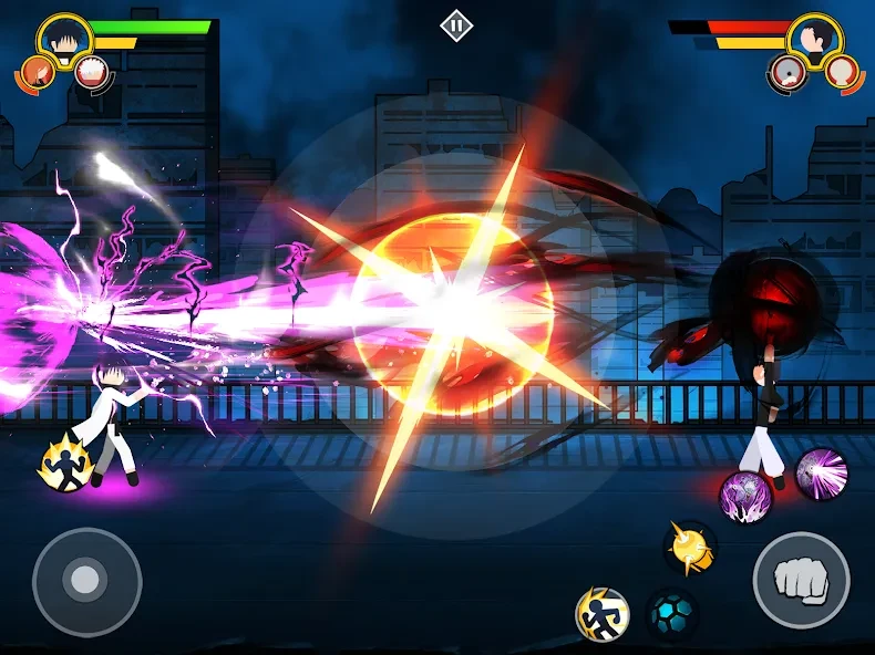 Stickman Cursed Fight 3v3 screenshot
