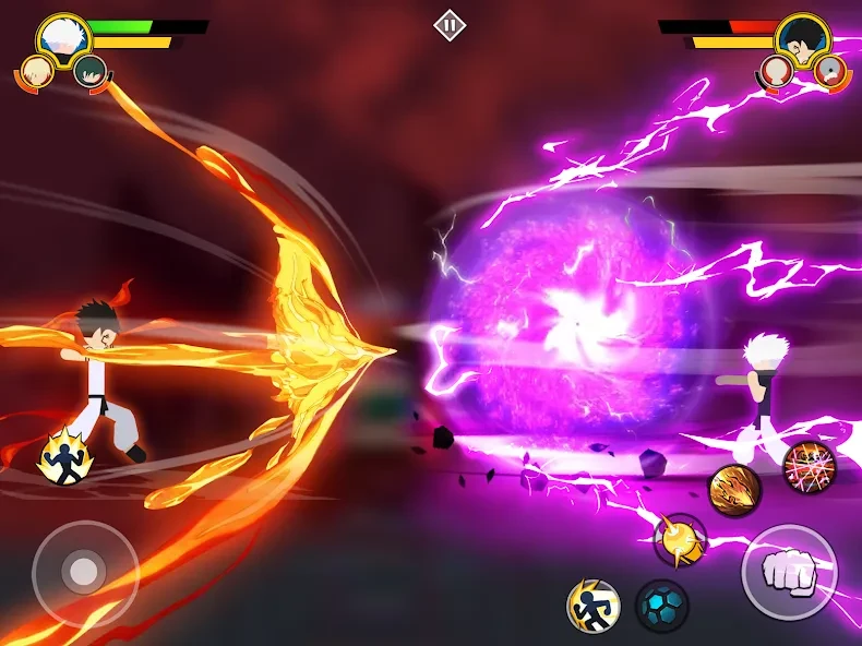 Stickman Cursed Fight 3v3 screenshot