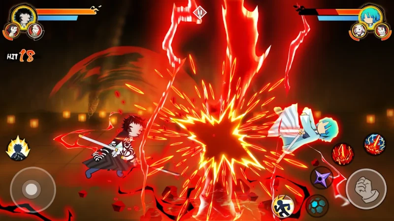 Stickman Demon Fight Warrior screenshot