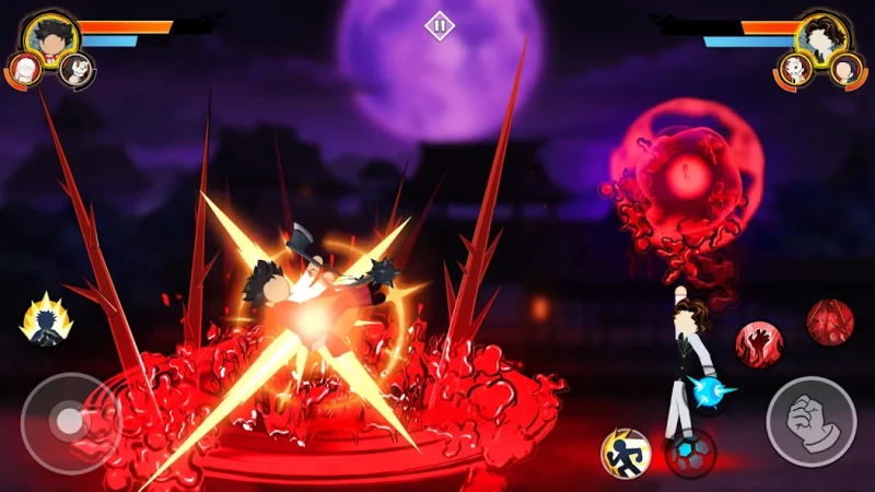 Stickman Demon Fight Warrior screenshot