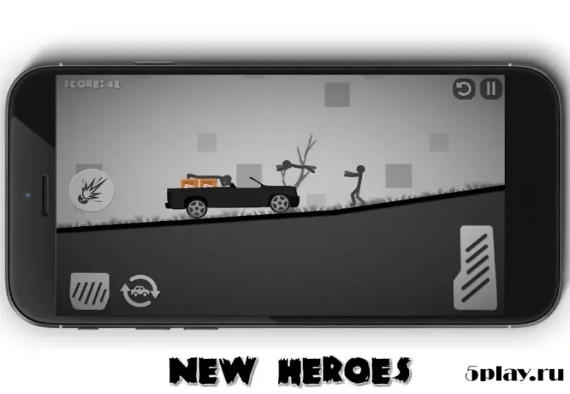 Stickman Dismount 2 Annihilation screenshot 2
