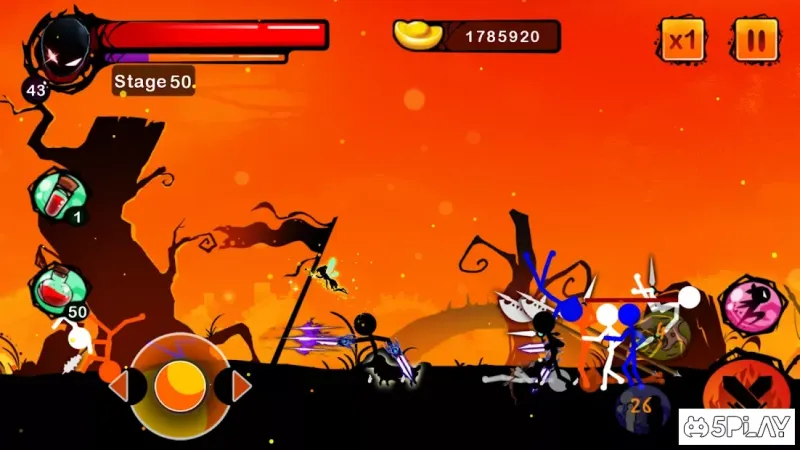 Stickman Ghost: Ninja Warrior: Action Game Offline screenshot 4