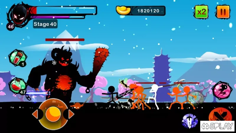 Stickman Ghost: Ninja Warrior Action Offline Game screenshot 4
