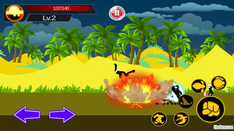 Stickman Hero - Pirate Fight screenshot 4