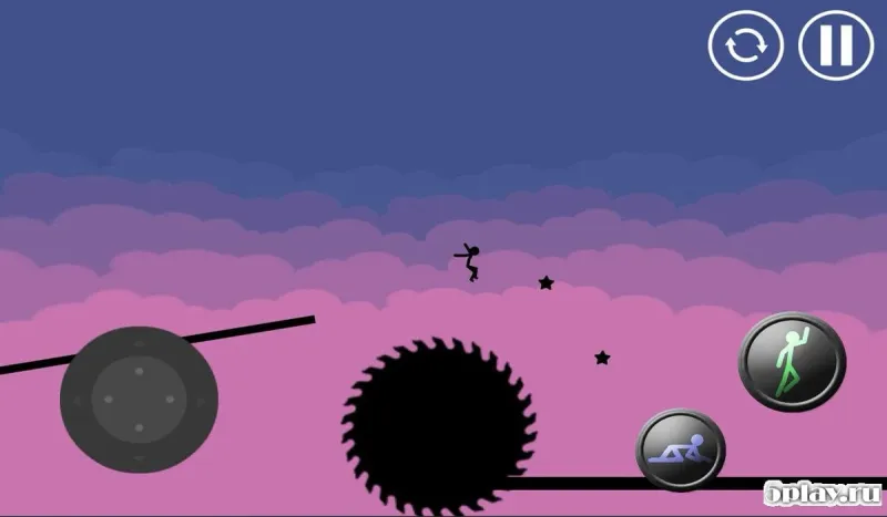Stickman Parkour Platform screenshot 2