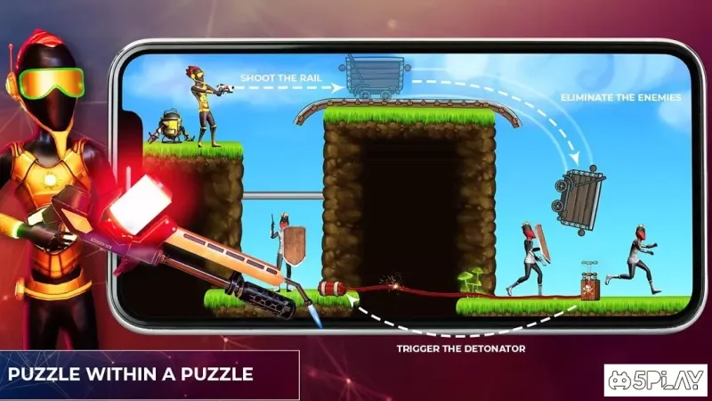 Stickman Reborn - Free Puzzle Shooting Games 2020 screenshot 4