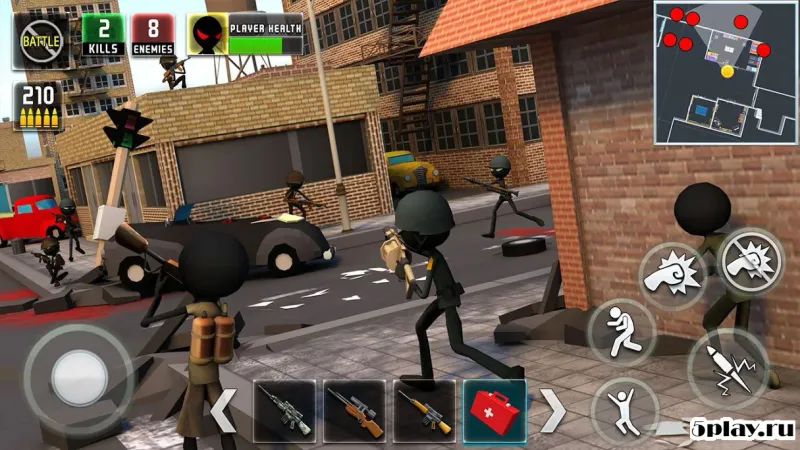 Stickman Royale : World War Battle 1.4 screenshot 2
