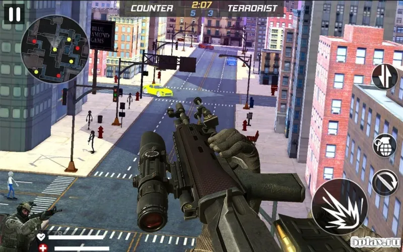 Stickman Shooting Shadow Survival screenshot 2