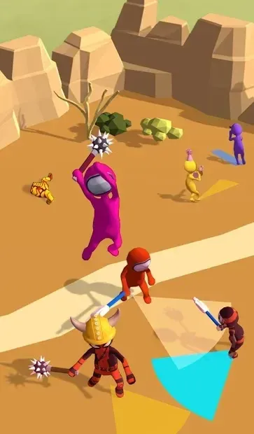 Stickman Smashers - Clash 3D Impostor io games 1.0.2 screenshot 1