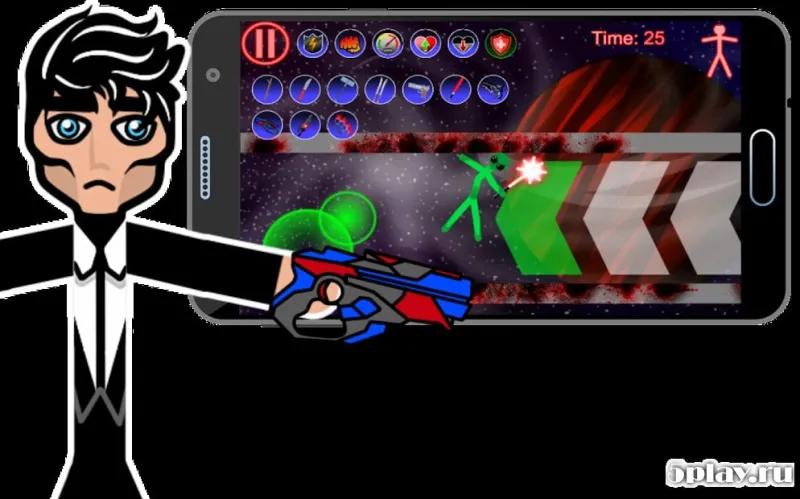 Stickman Star Warriors 7 Online screenshot 1