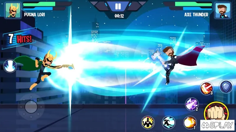 Stickman Superhero - Super Stick Heroes Fight 0.2.3 screenshot 1