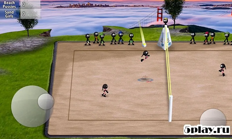 Stickman Volleyball screenshot 1