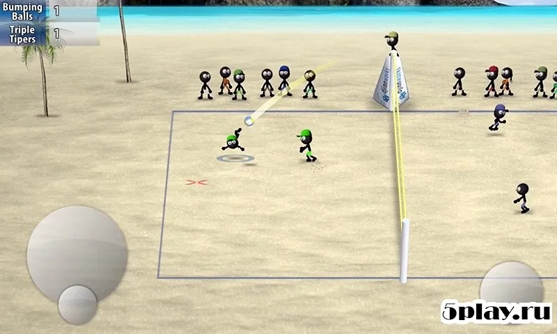 Stickman Volleyball screenshot 2