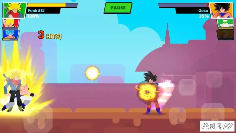 Stickman Warriors: Fighter Street VIP screenshot 4