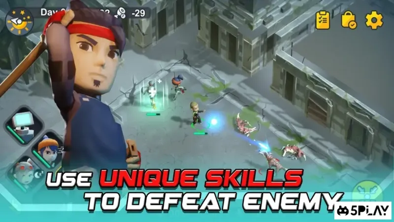 Strange World - Offline Survival RTS Game screenshot 2