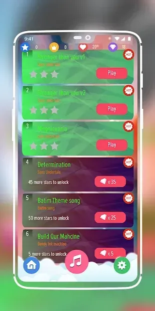 Stronger than you - Sans undertale piano tiles 1.4 screenshot 3