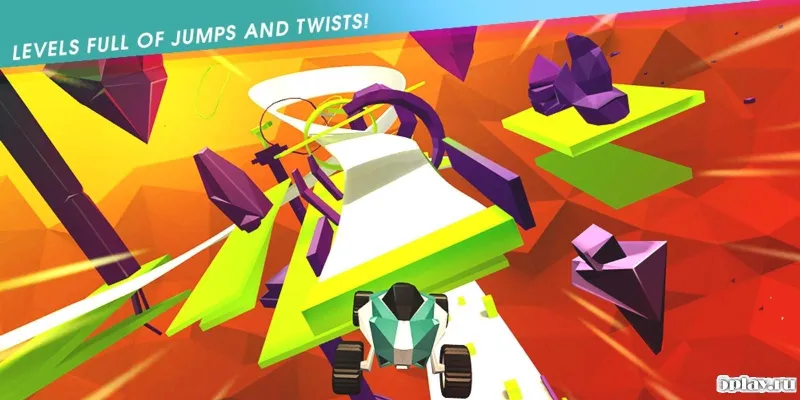 Stunt Rush - 3D Buggy Racing screenshot 1