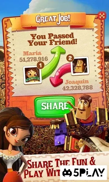 Sugar Smash: Book of Life screenshot 3