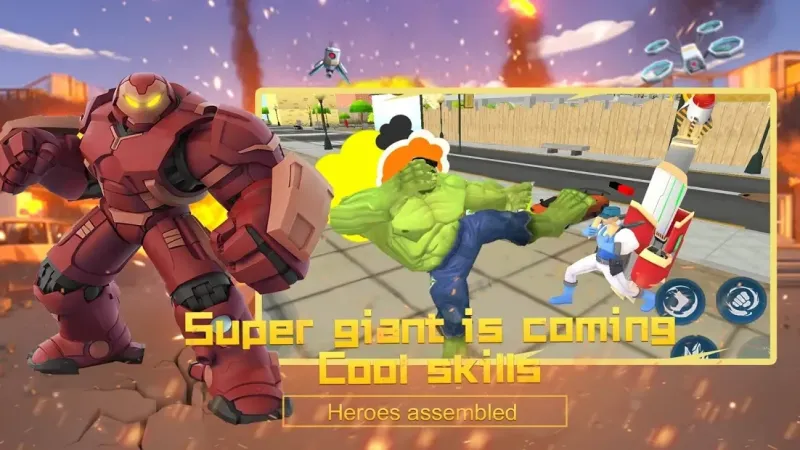 Super City Hero：Crime City Battle v21 screenshot 2