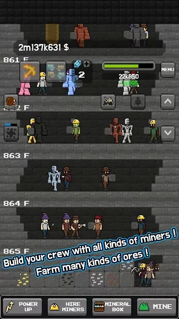 Super Miner : Grow Miner 1.3.3 screenshot 2