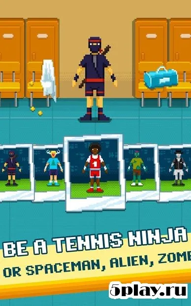 Super One Tap Tennis screenshot 2