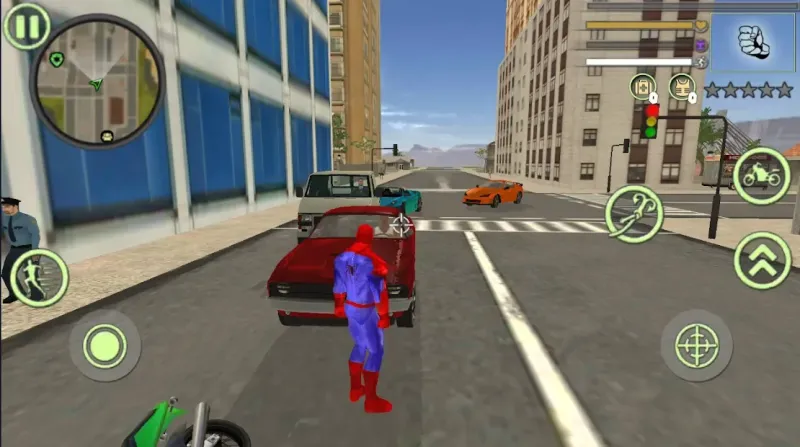 Super Rope Hero Spider Open World Street Gangster 1.0.1 screenshot 1