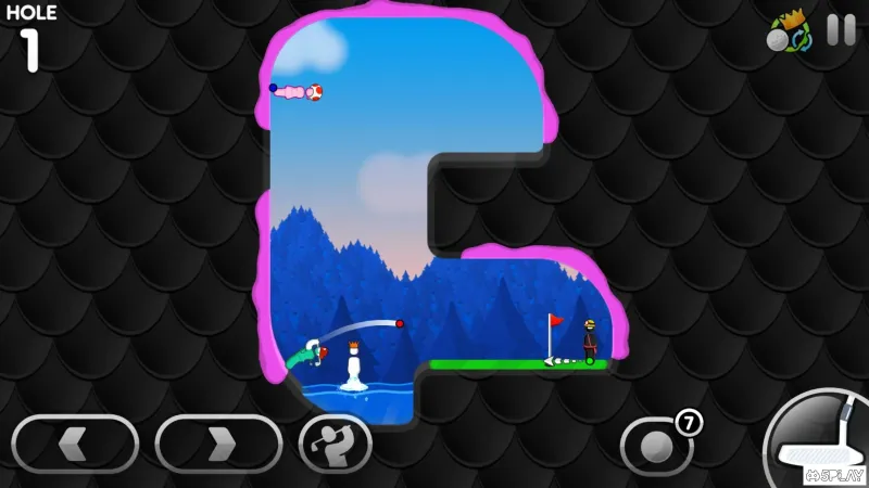 Super Stickman Golf 3 screenshot 2