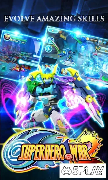 Superhero War: Robot Fight - City Action RPG 2.6 screenshot 2