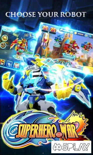 Superhero War: Robot Fight - City Action RPG 2.6 screenshot 4