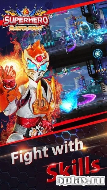 Superheroes Fight: Sword Battle - Action RPG screenshot 1