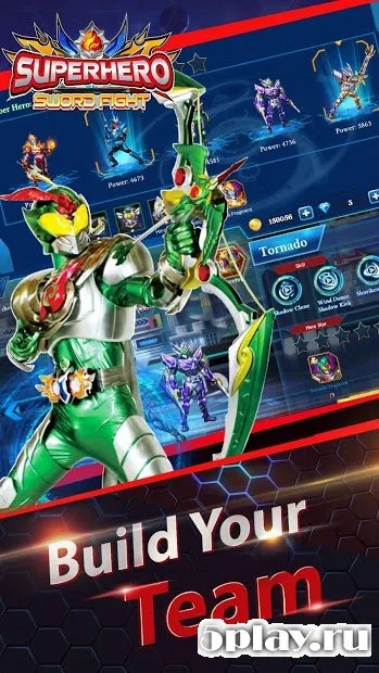 Superheroes Fight: Sword Battle - Action RPG screenshot 2