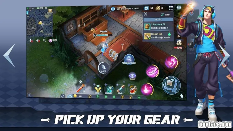 Survival Heroes - MOBA Battle Royale screenshot 2