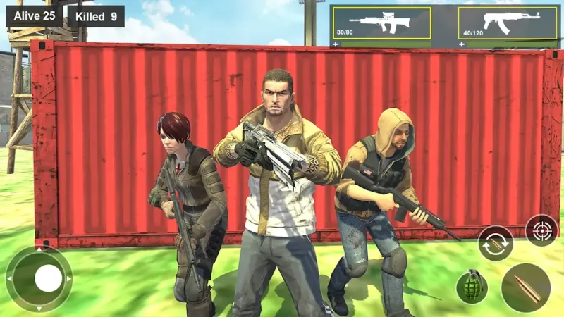 Survival Squad Free Battlegrounds Fire 3D 1.0 screenshot 2