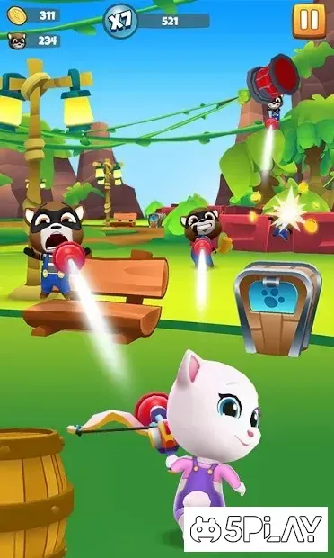 Talking Tom Blast Park: The New Blasting Adventure 1.0.2.164 screenshot 3