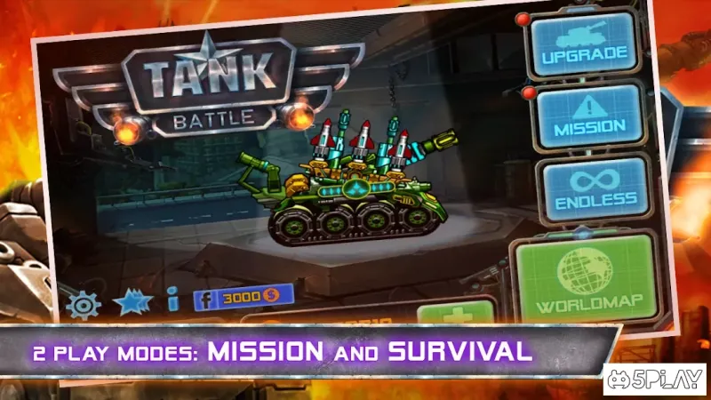 Tank Battle (Free, no ads) screenshot 2