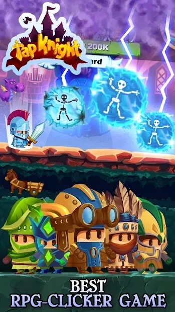 Tap Knight - RPG Idle-Кликер Эпичная Сага 1.56 screenshot 3