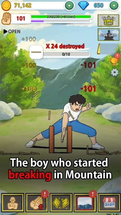 Tap Tap Breaking: Break Everything Clicker Game 1.77 screenshot 2