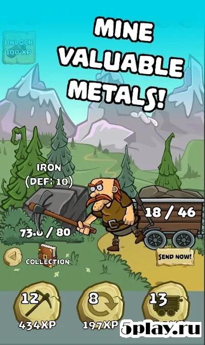 Tap Team Troika: A Viking Clicker screenshot 1