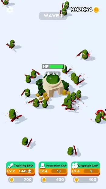 Taptap Army 0.1 screenshot 4